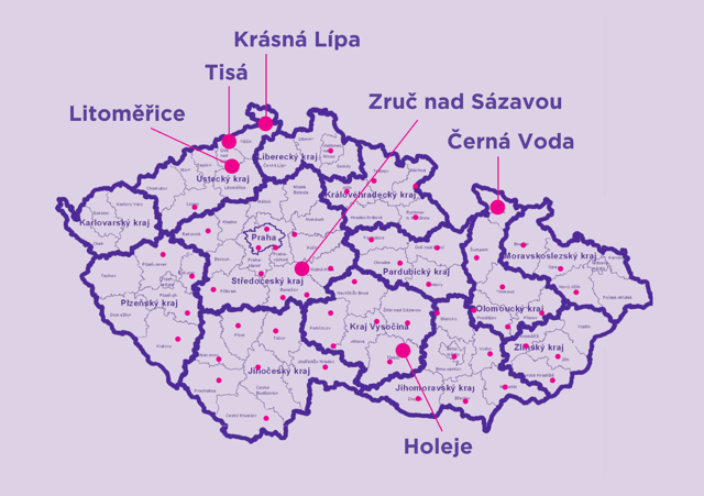Naše dětské domovy mapa Naše dětské domovy mapa